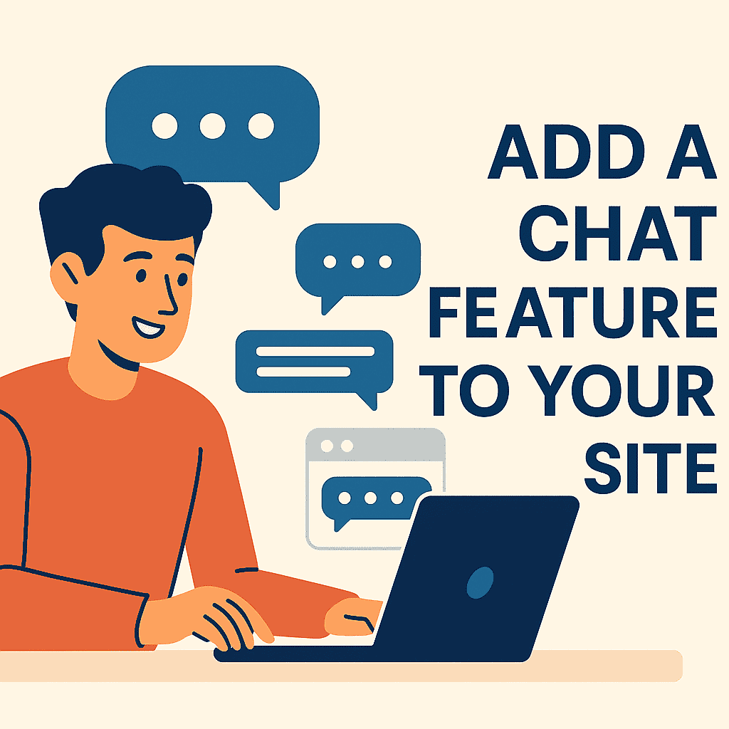 ADD A CHAT FEATURE TO YOUR SITE
