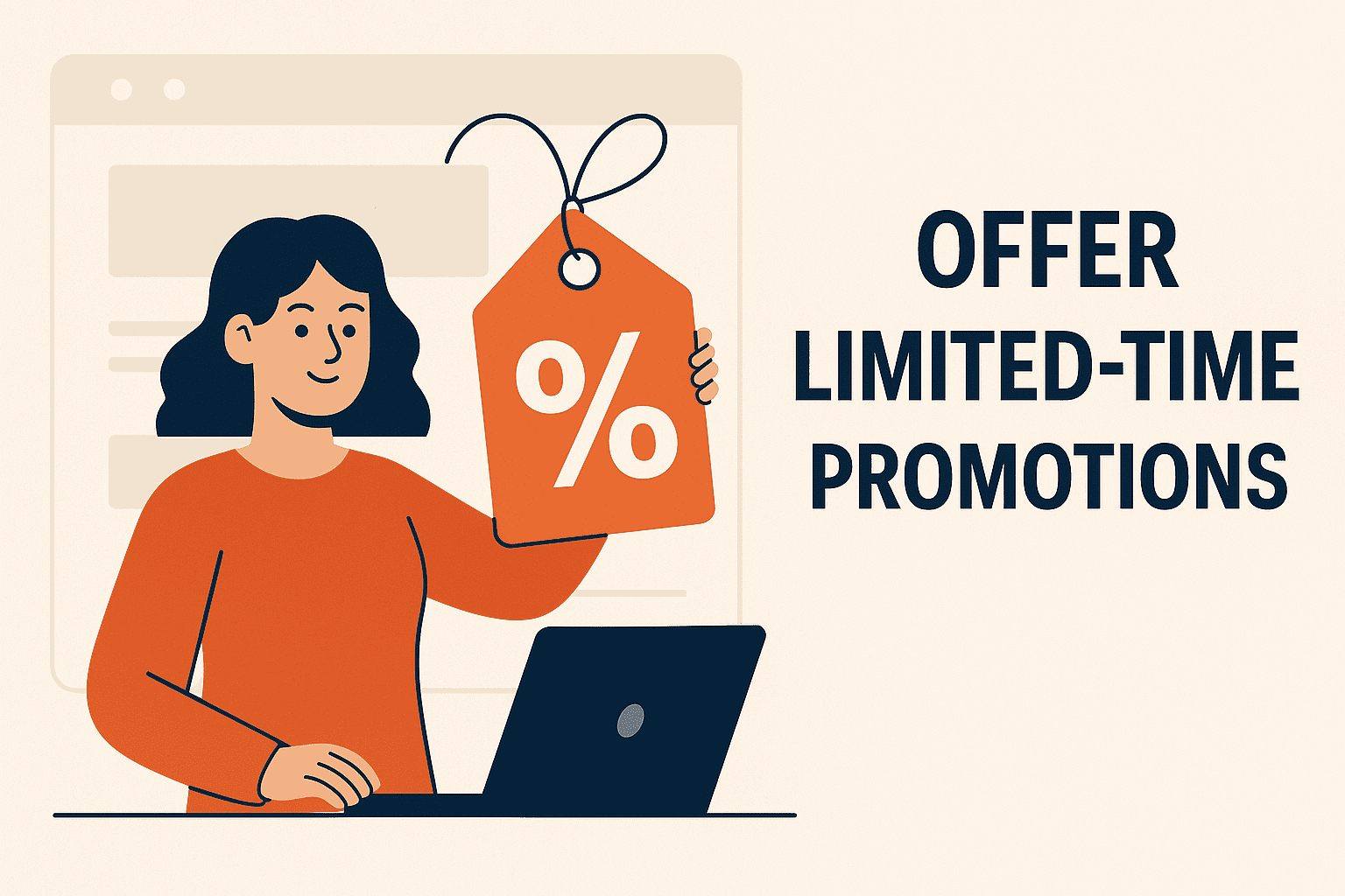 OFFER LIMITED-TIME PROMOTIONS