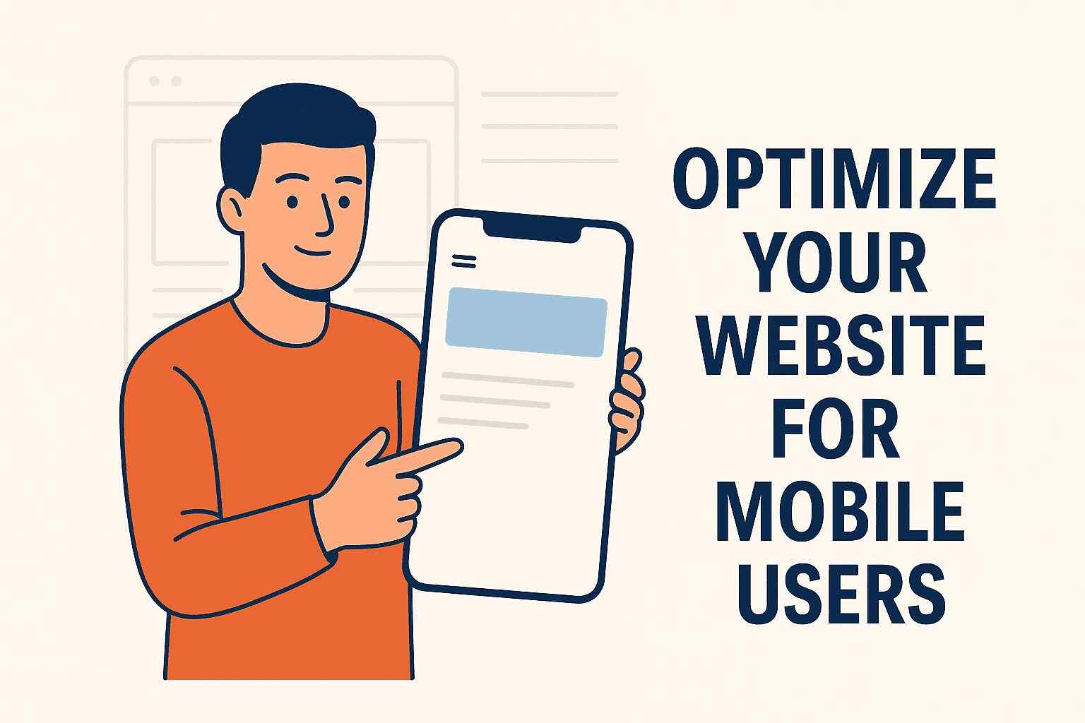 OPTIMIZE YOUR WEBSITE FOR MOBILE USERS