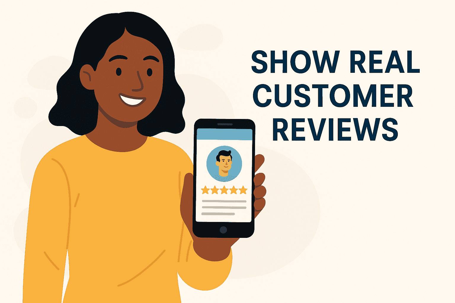 Show Real Customer Reviews