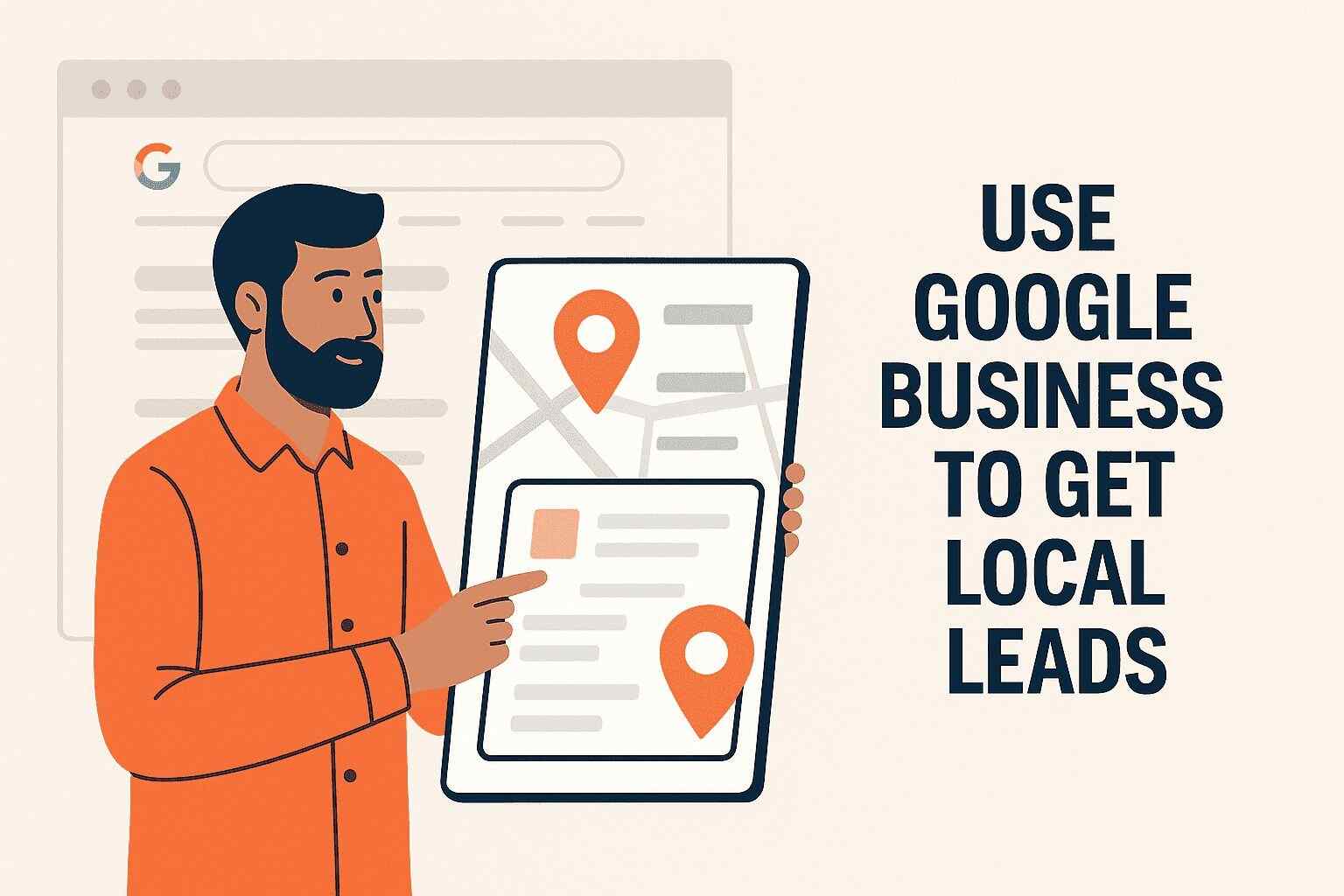 USE GOOGLE BUSINESS TO GET LOCAL LEADS