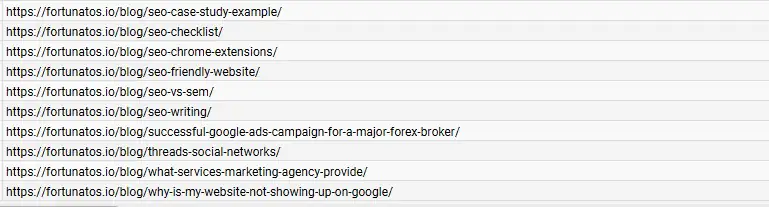 Urls
